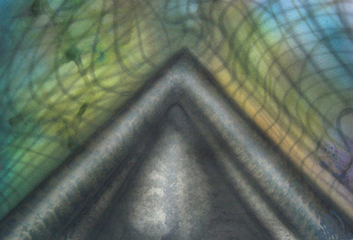 Biomechanik 29 aus der Themenreihe Biomechanik (Freihand Airbrusharbeit) von Siko Ortner Guache auf Aquarellpapier, 22cm X 32cm, August 2005.