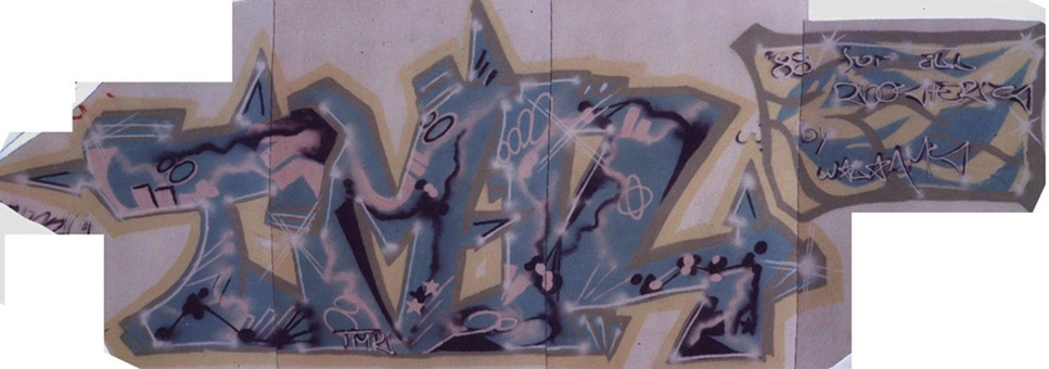 TMR style von Siko Ortner in Alicante Spanien 1988.