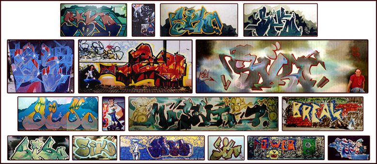 Webcollage murals