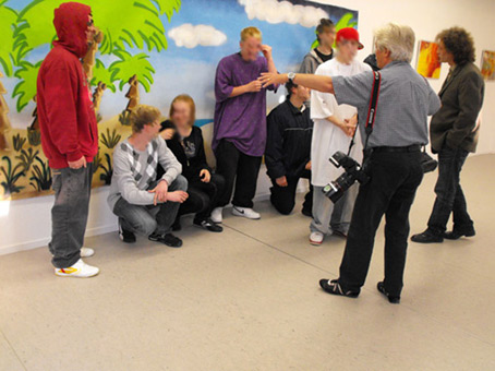 Vernissgae Schülerausstellung  in der Galerie Inkatt e. V. Bremen, 2009. Beteiligt an dieser Ausstellung waren Schüler folgender Schulen: Schulzentrum Delmestraße, Integrierte Stadtteilschule Obervieland, Schule Koblenzer Straße, Gesamtschule Ost (GSO) und der Schule Theodor-Billroth-Straße.